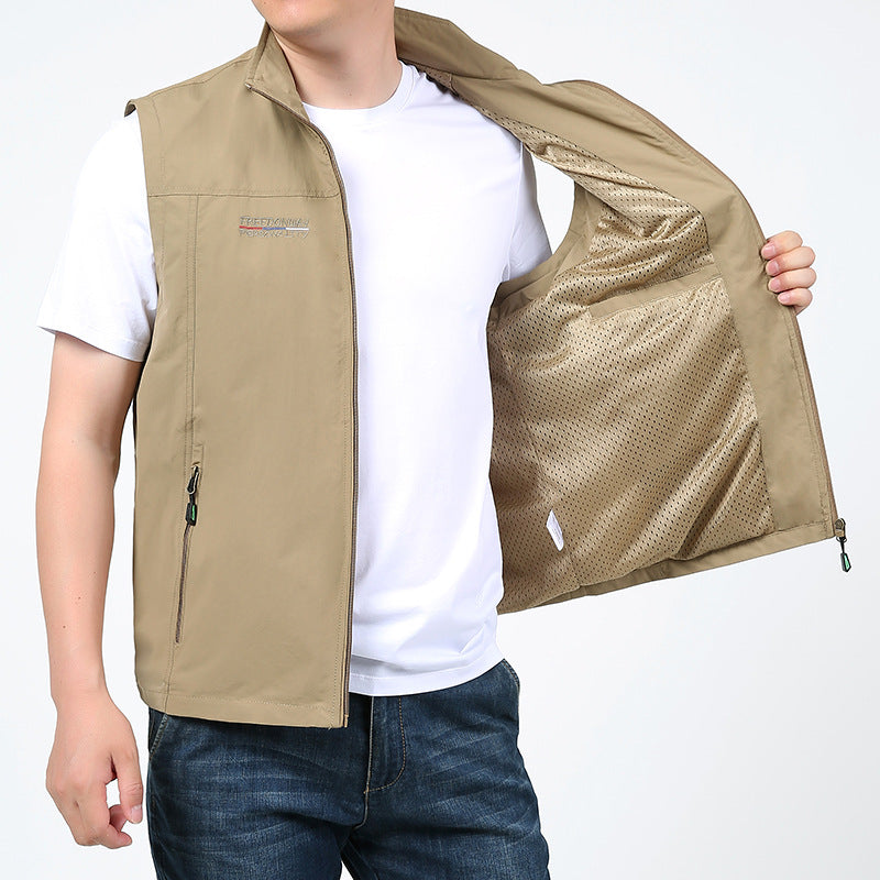 Marvin - Gilet casual con tasche per uomo