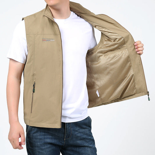 Marvin - Gilet casual con tasche per uomo