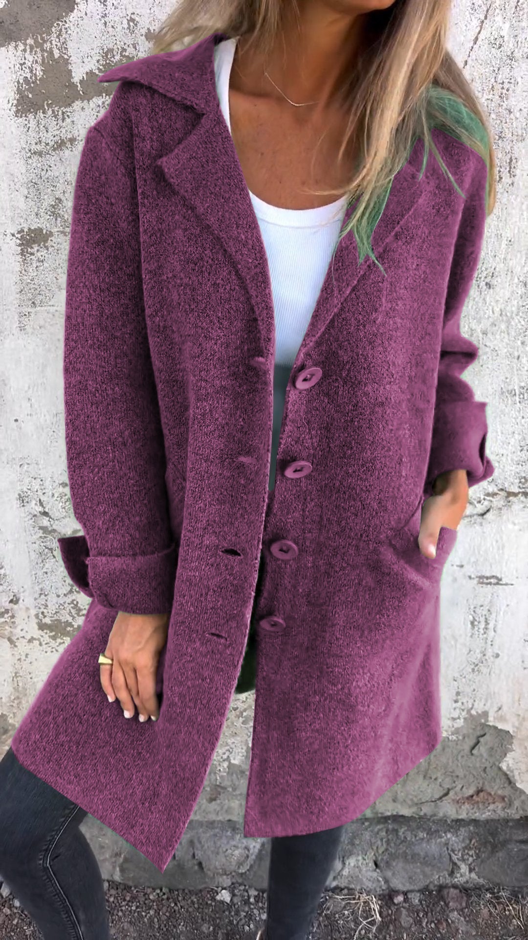 Diletta – Lungo Strickmantel