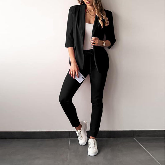 Farrah - Completo Blazer e Pantaloni dallo Stile Elegante e Senza Sforzo