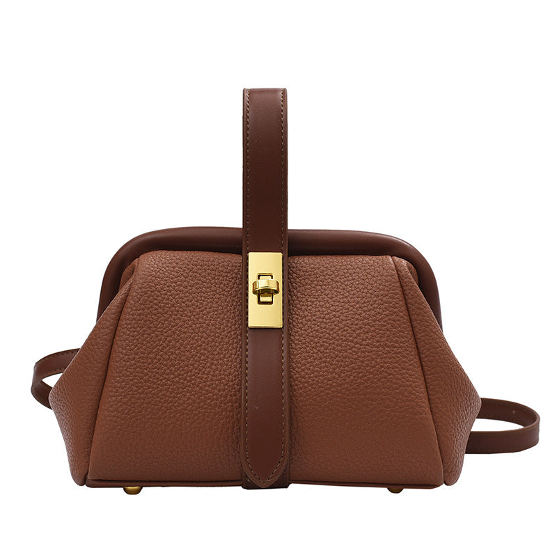 Ariel - Borsa a spalla con chiusura a lucchetto versatile