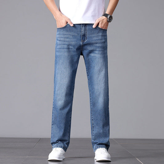 Allan - Jeans Dritti Casual per Uomini