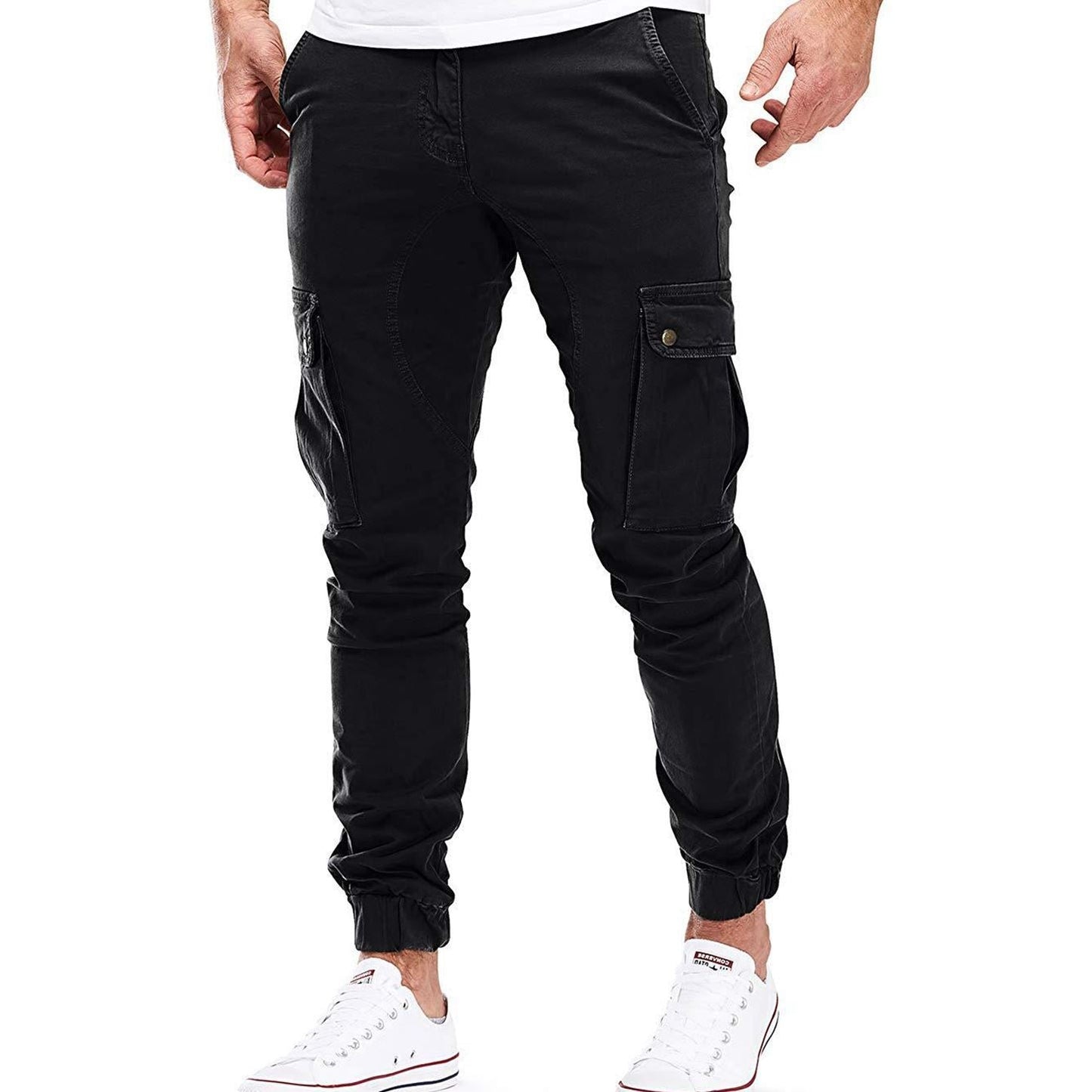 Ashton - Pantaloni cargo pratici e casual per uomo