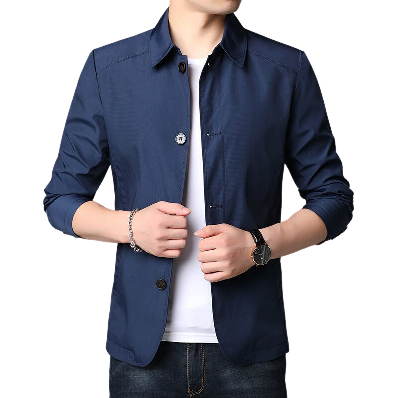 Fredric - Giacca casual da uomo, leggera e antivento