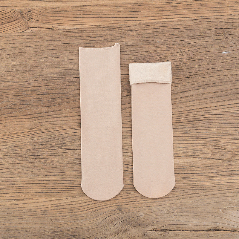 Gloria - Calze in velluto caldo per donne per la neve