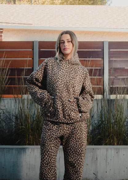 Elena – Felpa Stampa Leopardo