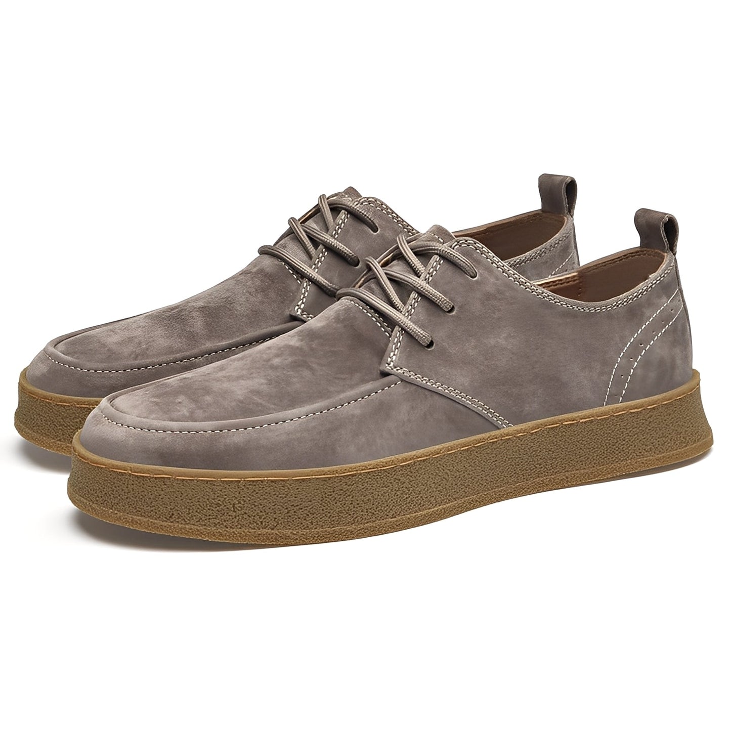 Riordan - Eleganti scarpe da ginnastica in pelle scamosciata per uomo