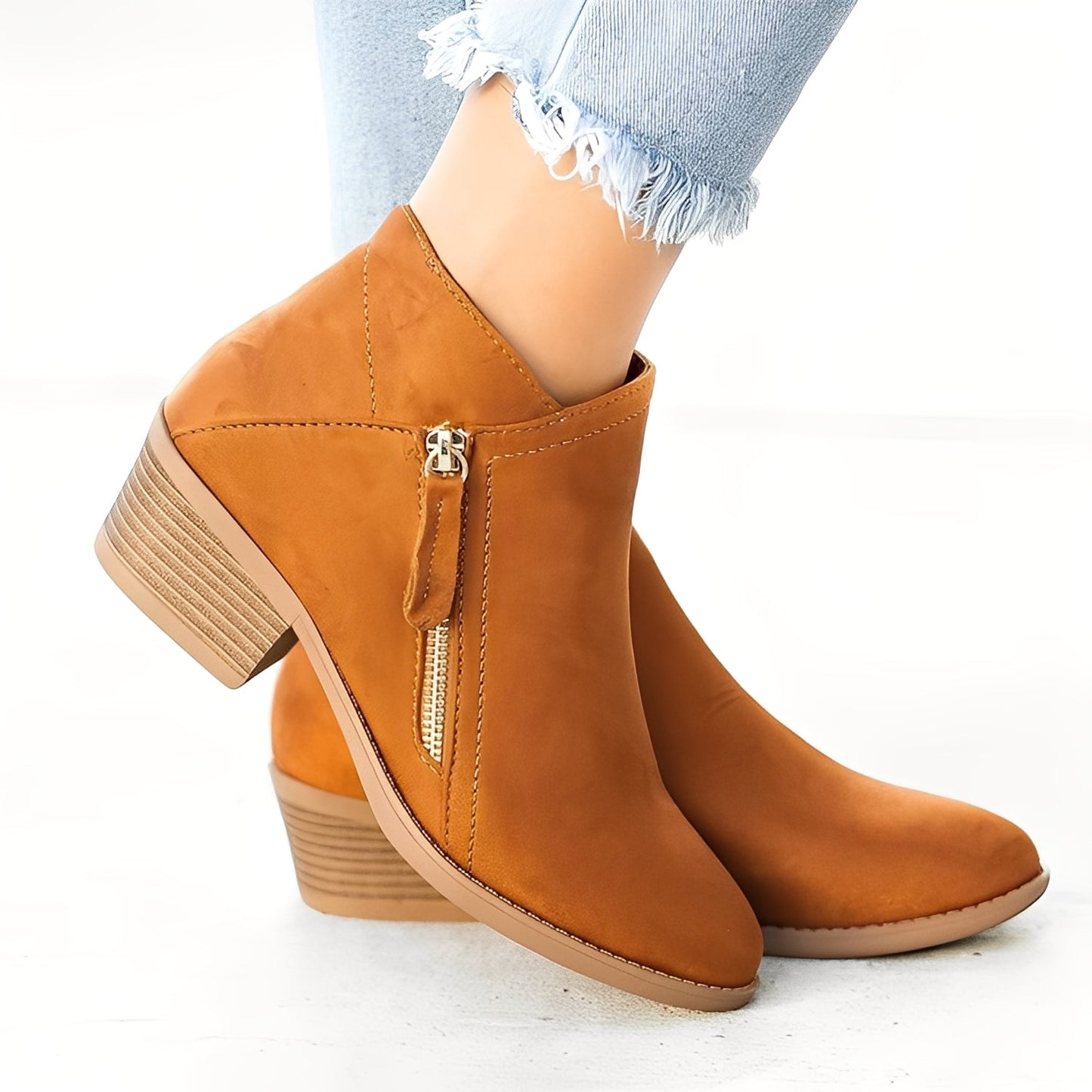 Mirabelle - Stivaletti chic con zip per donne