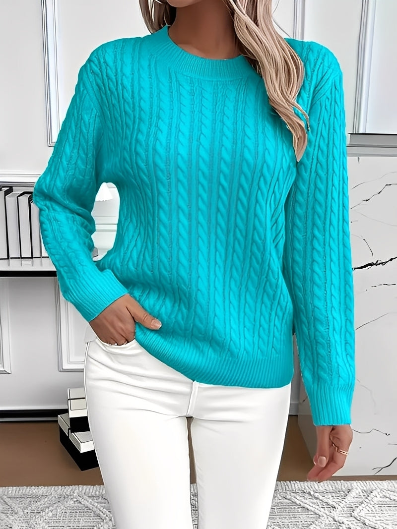 Charisse - Maglione casual a maglia per donne