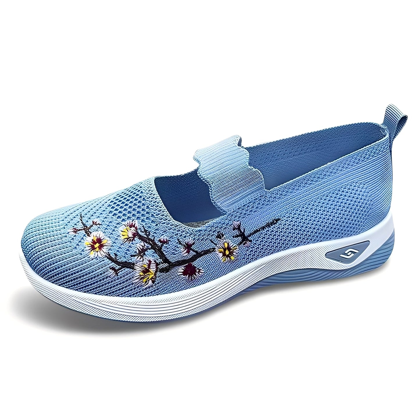 Jazmin - Scarpe casual ariose con ricamo per donne