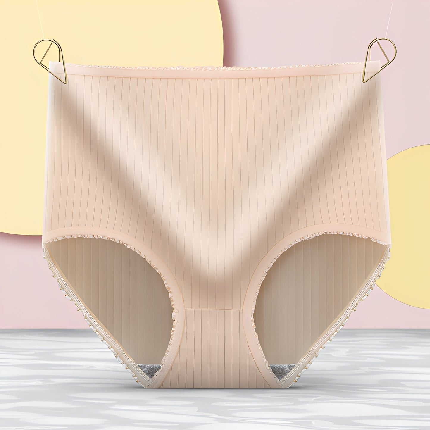 Jodie - Biancheria intima semplice a vita alta per donne
