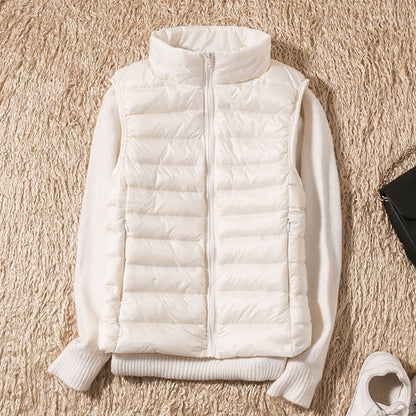 Azalea - Gilet casual leggero e imbottito in piuma per donne