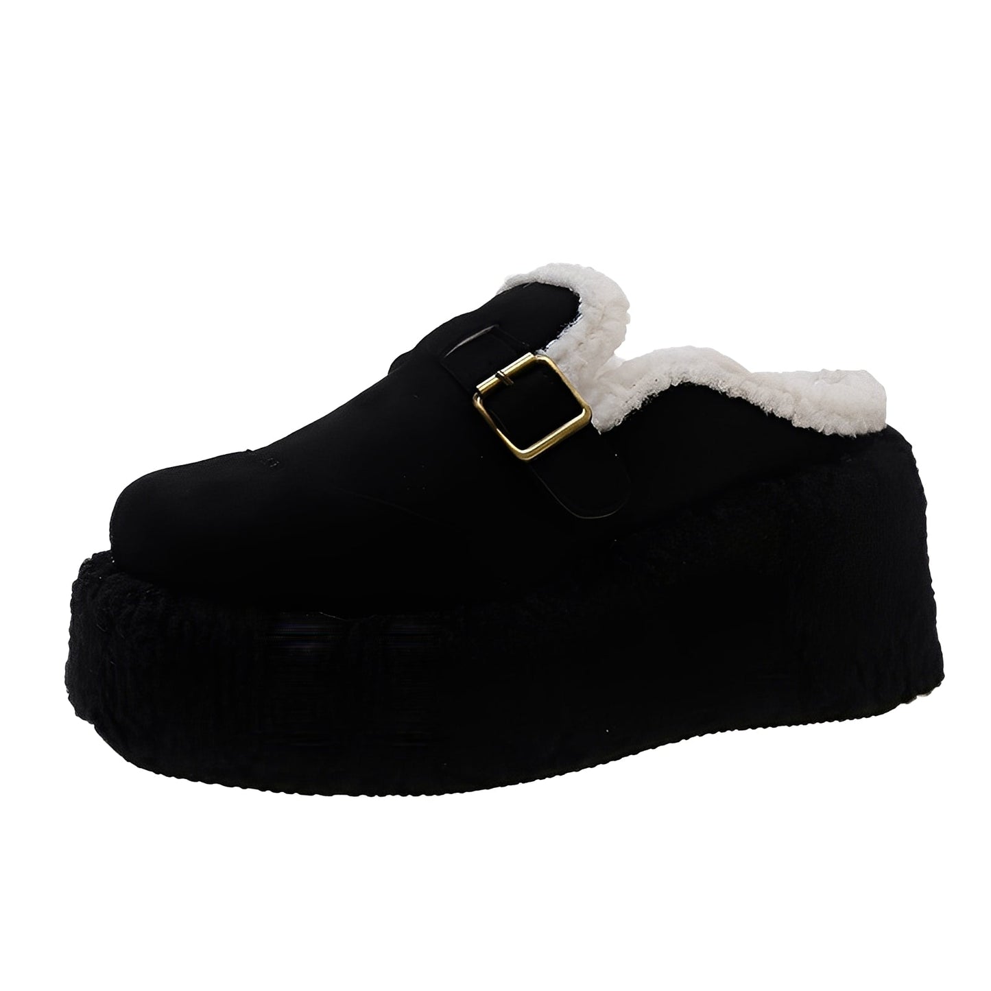 Gabriella - Scarpe eleganti con zeppa e interno in lana per donne
