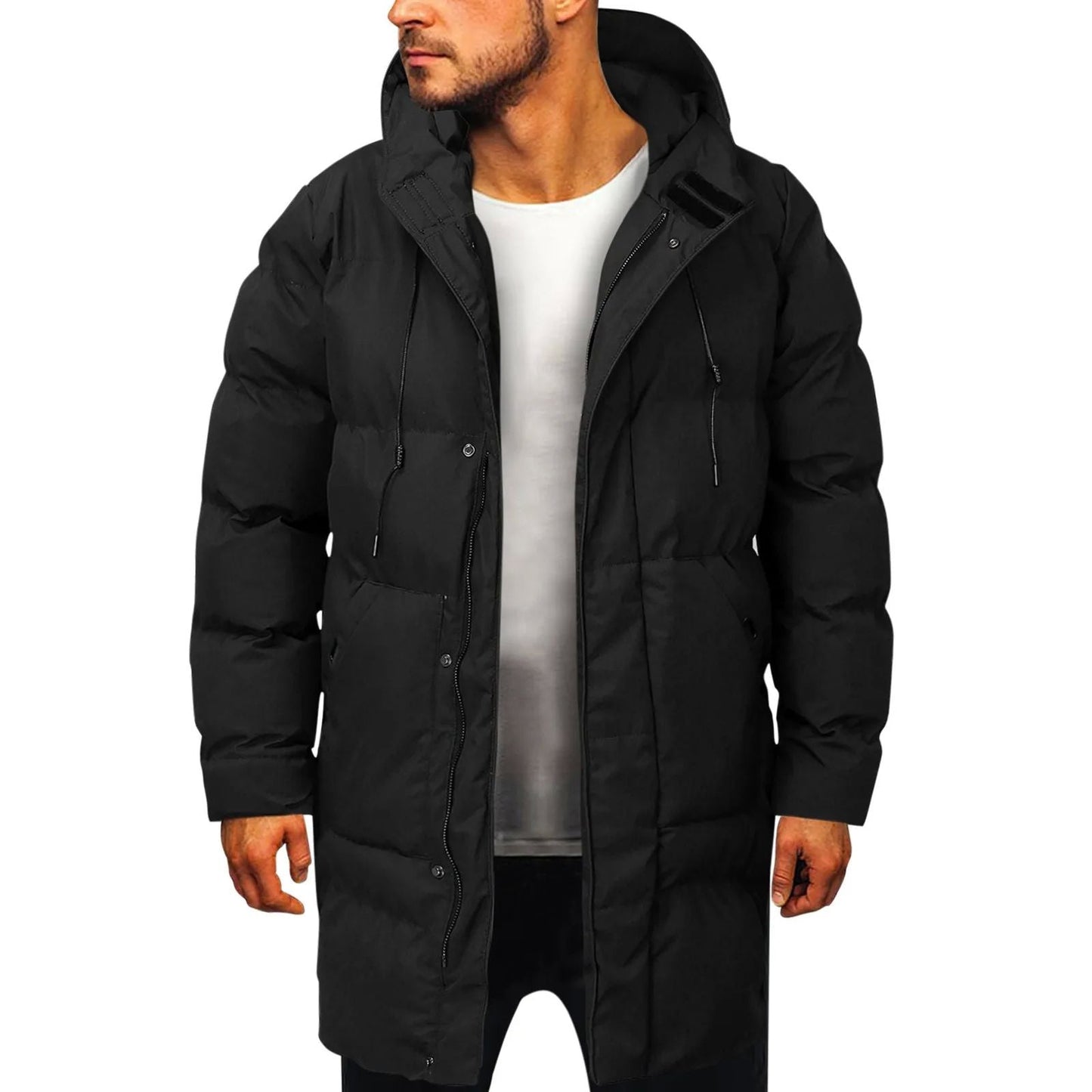 Darrel - Parka lungo e caldo per uomini