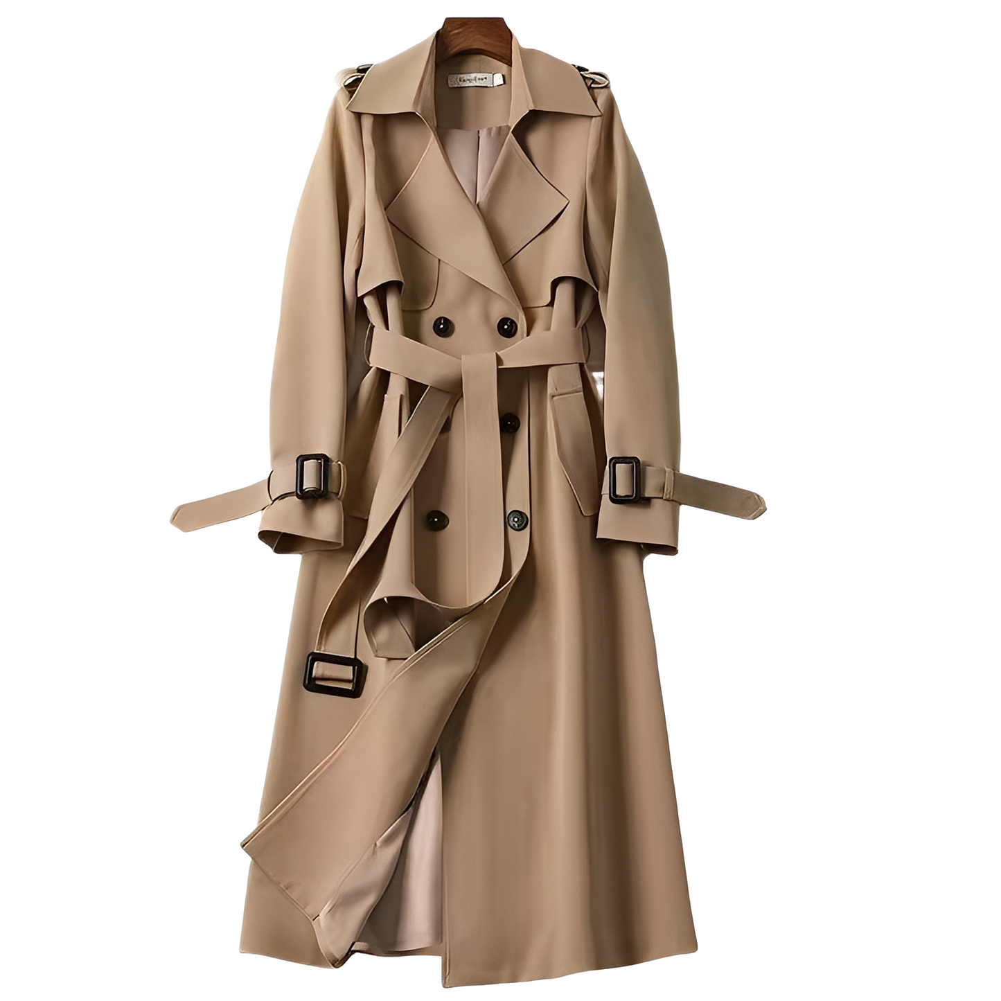 Patricia - Soprabito Trench Elegante con Bottoni per Donne