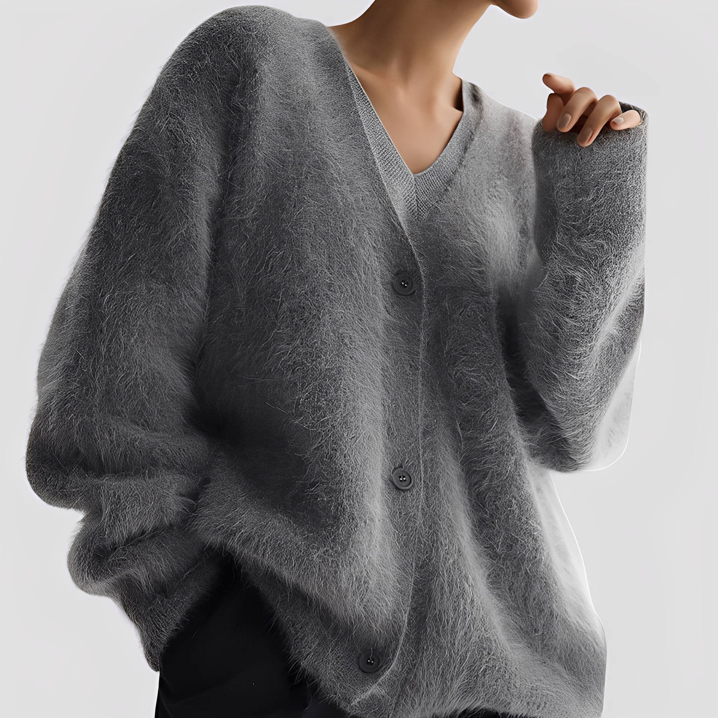 Lavena - Morbido Maglione Largo in Cashmere per Donne