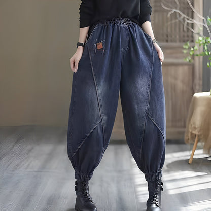 Shyanne - Jeans classici con vita elastica per donne