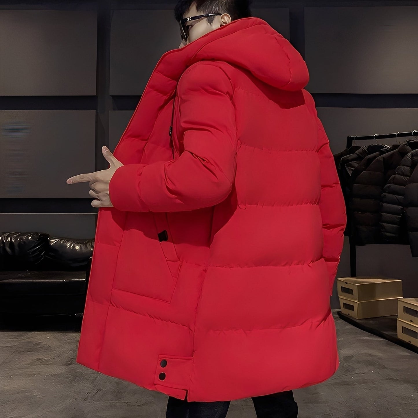 Bryan - Parka elegante e spesso per uomini