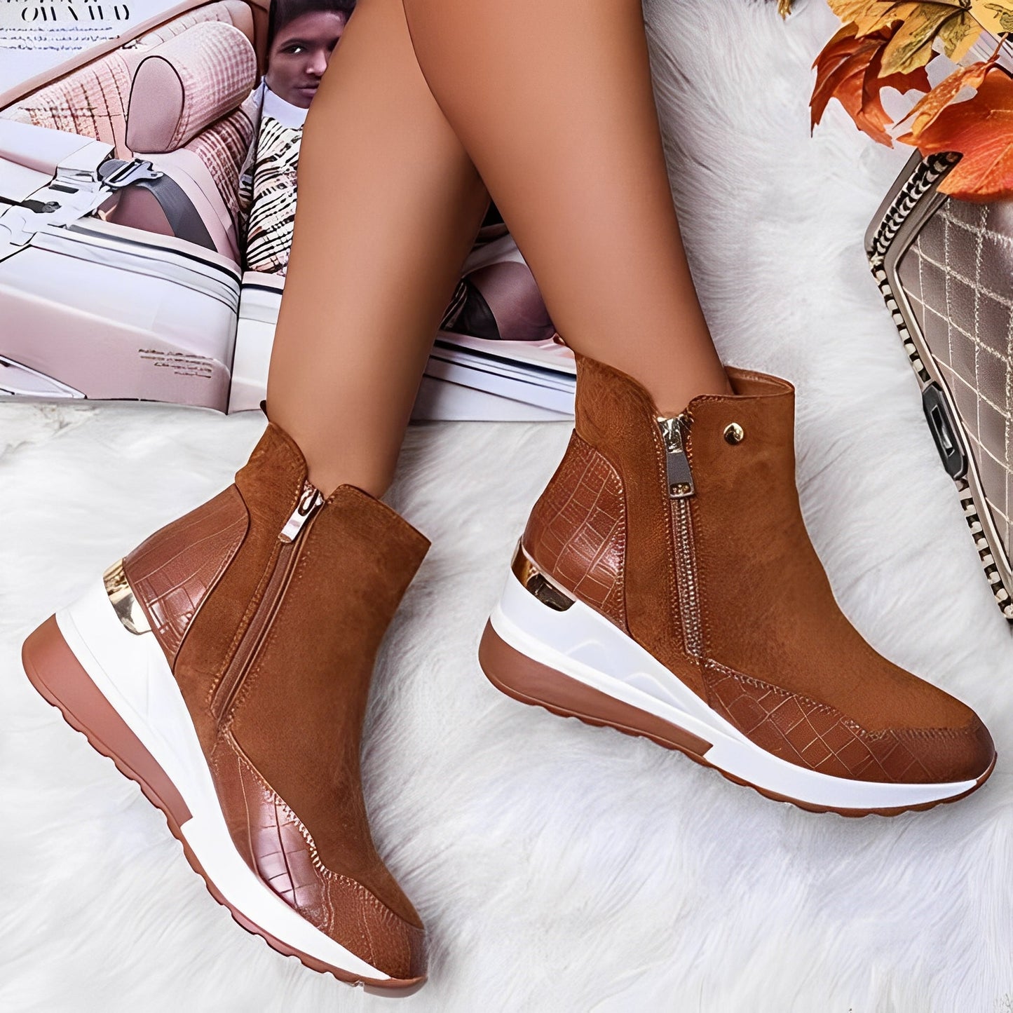 Yancy - Comodi Scarponcini Casual per Donne