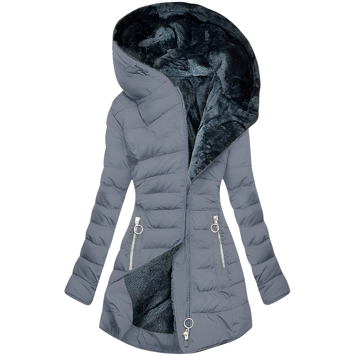Helena - Cappotto caldo con cappuccio per donne