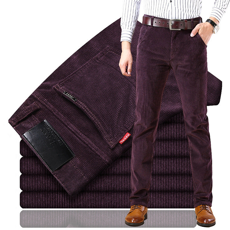 Douglas - Jeans Elasticizzati in Velluto Retrò per Uomo