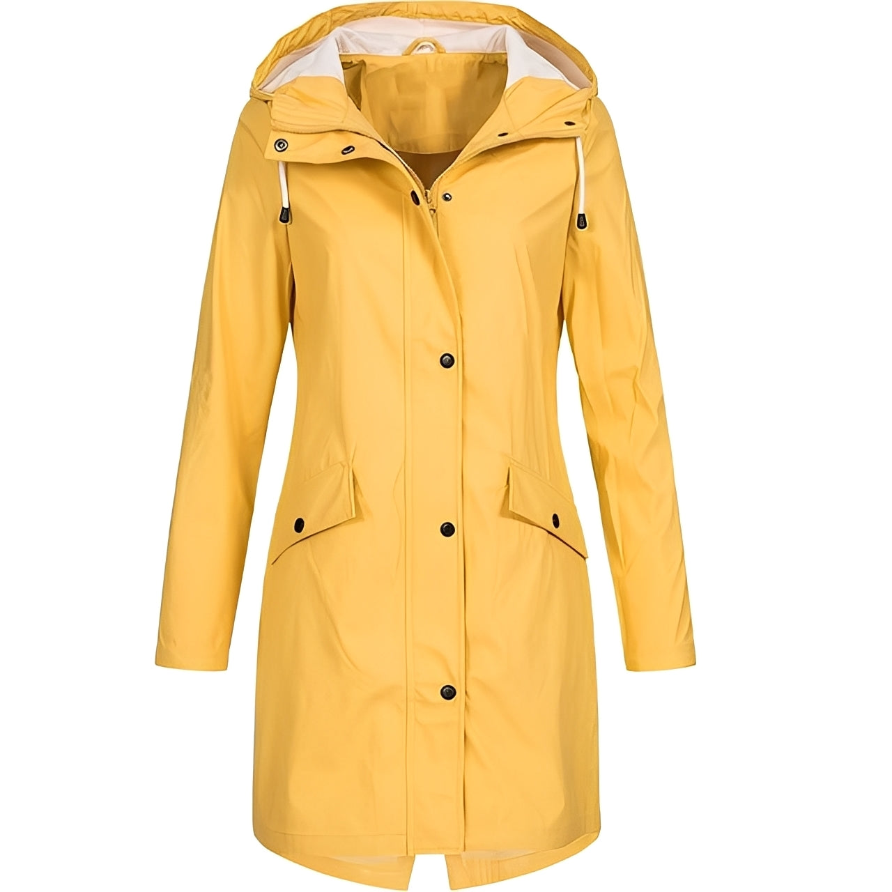 Jessica - Lungo cappotto impermeabile versatile per donne
