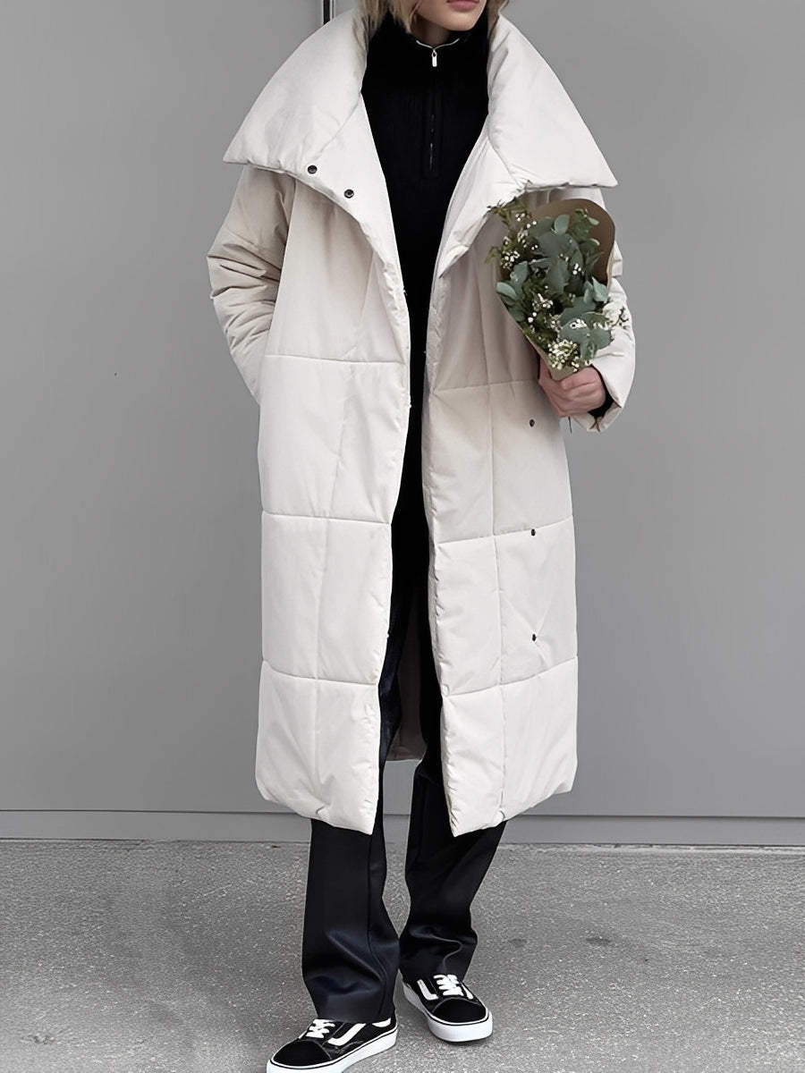 Adaline - Giacca lunga, calda, imbottita per donne