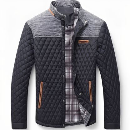 Alvin - Giacca imbottita e trapuntata casual per uomo
