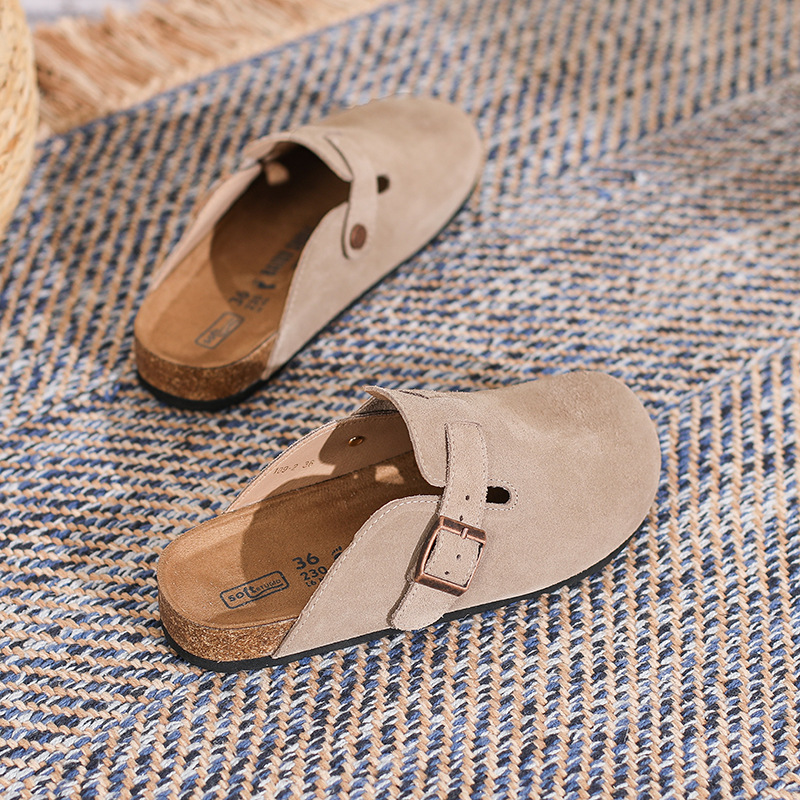 Leila - Pantofola unisex con fibbia regolabile