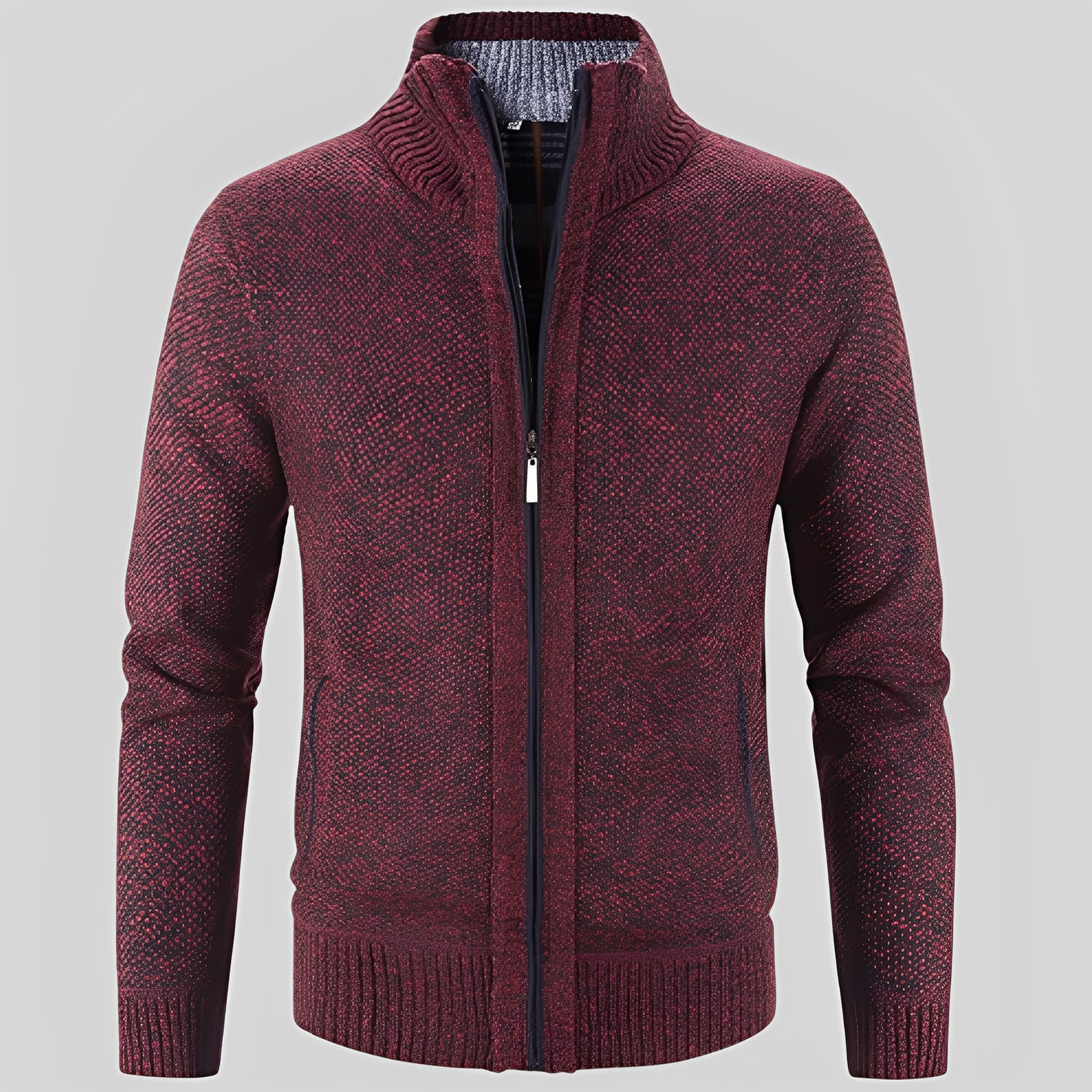 Kelvin - Maglia Facile con Zip per Uomini