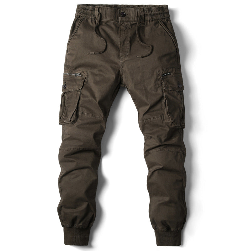 Trevor - Pantaloni cargo da uomo casual con molte tasche