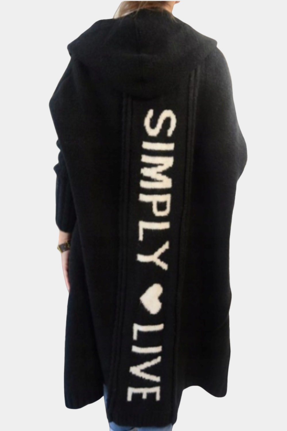 Melyssa - Cardigan lungo, casual e soffice per donne