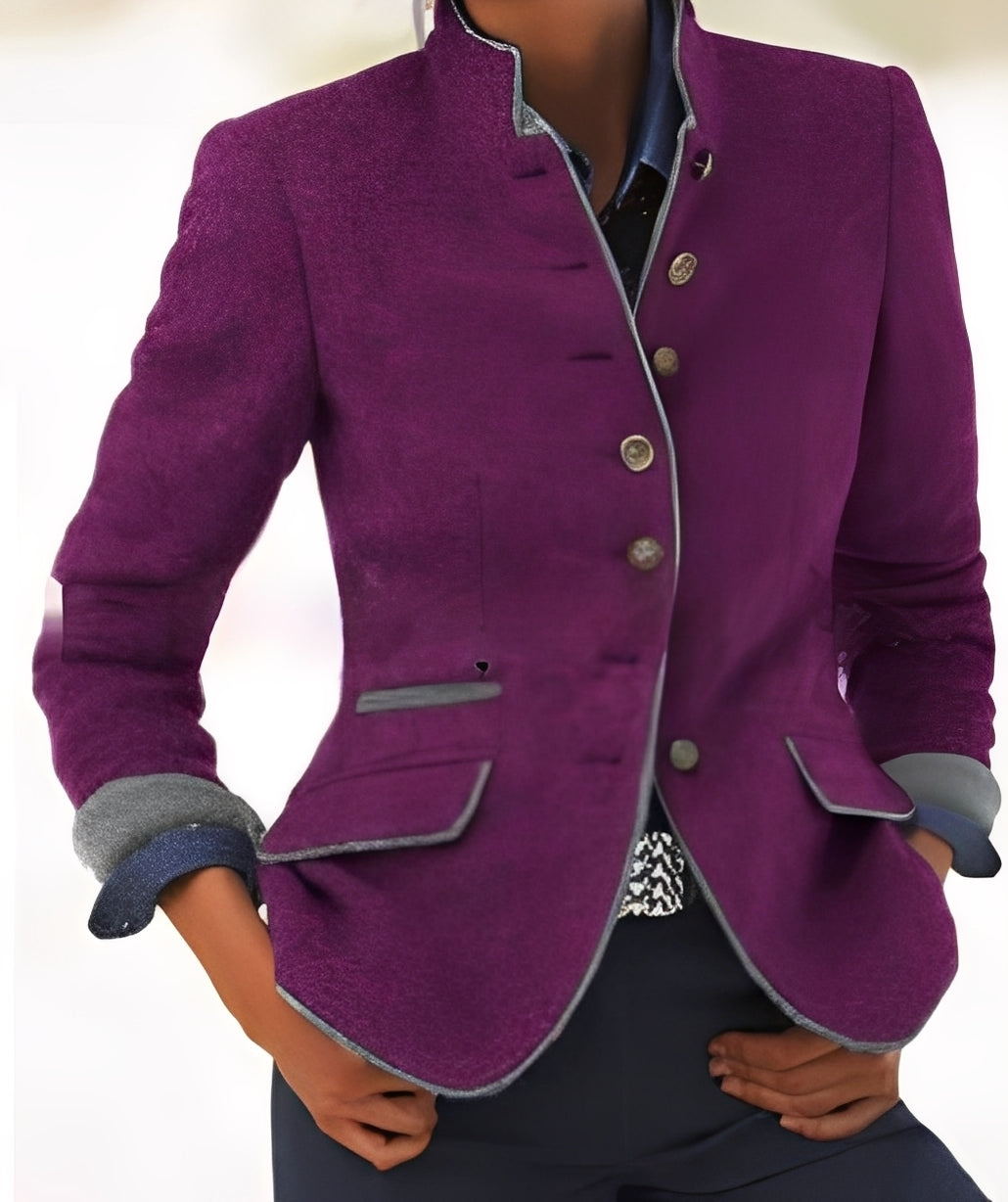 Kaelyn - Giacca moderna da tempo libero con tasche per donne