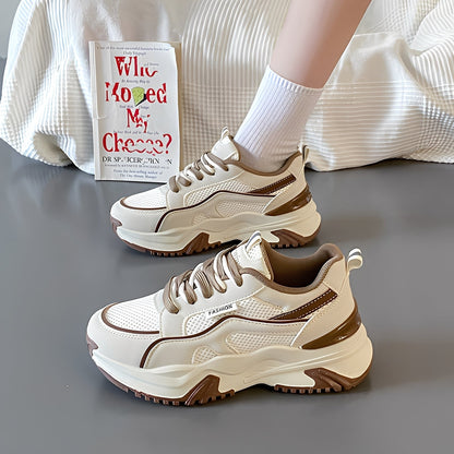 Sophie - Scarpe da ginnastica eleganti con suola spessa per donne