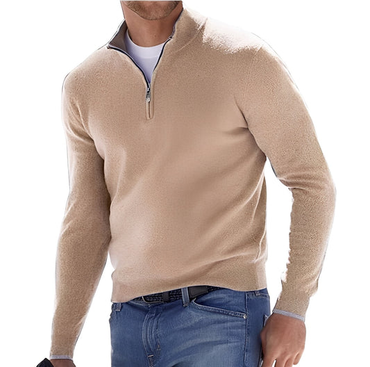 Rufus - Giacca con zip e collo alto per uomo