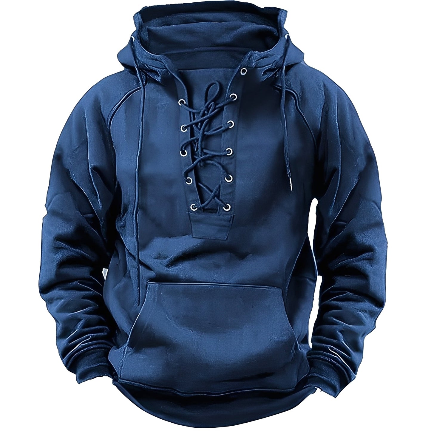 Rodney - Morbido hoodie con lacci per uomo