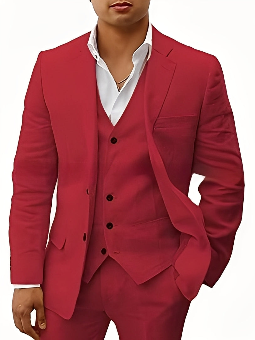 Thorley - Completo elegante da uomo a tre pezzi