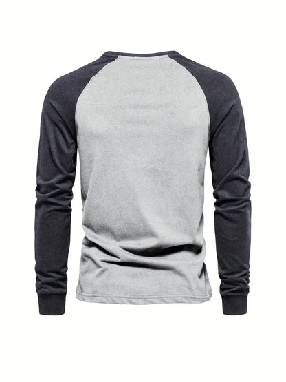 Kairo – Maglia a Maniche Lunghe con Contrasto Deciso
