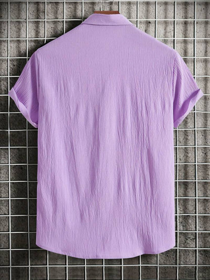 Joshua - Camicia a Maniche Corte Elegante e Senza Sforzo