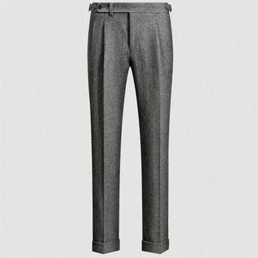 Bartosz – Pantaloni in Tweed Tempo Libero Uomo