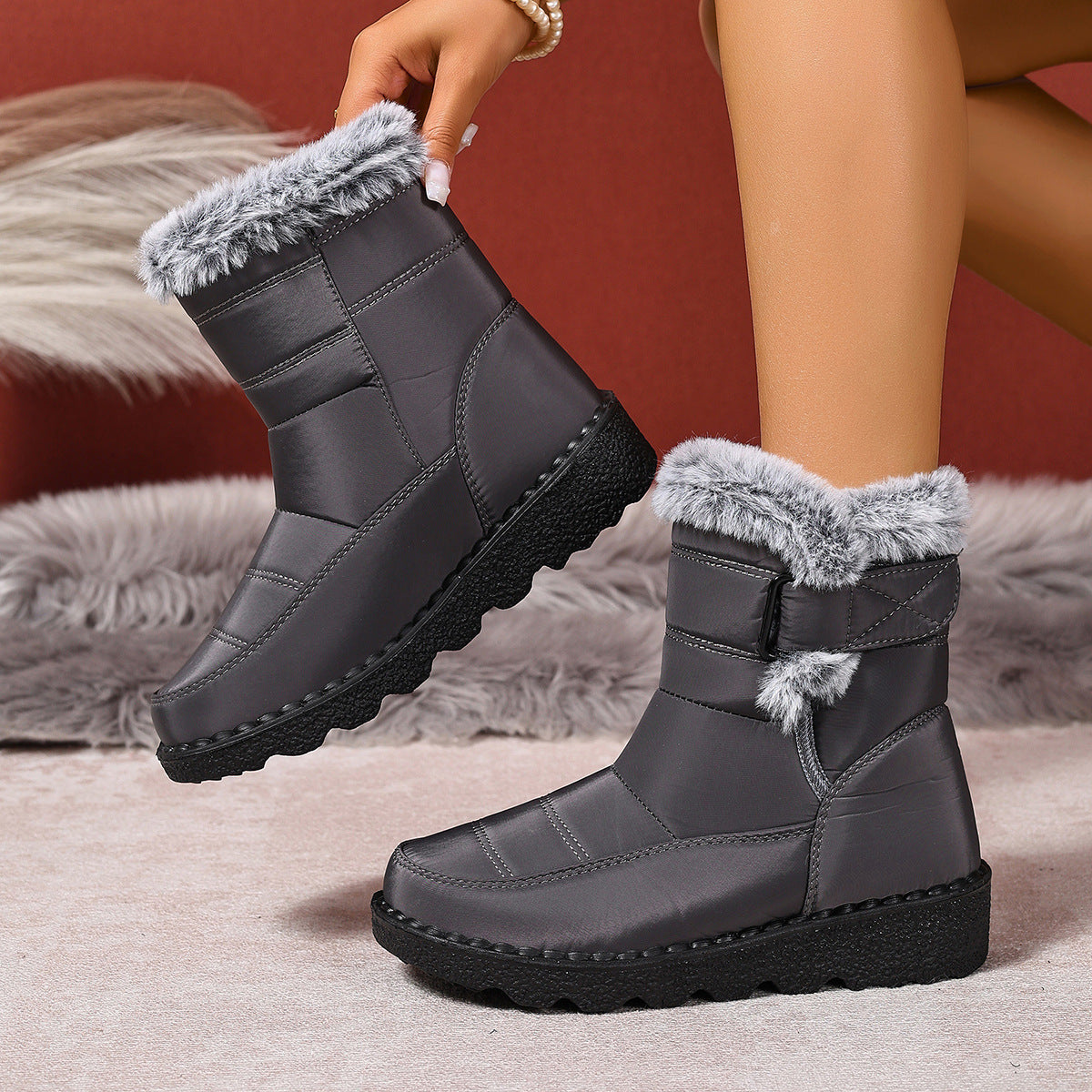 Denise - Stivali invernali casual impermeabili per donne