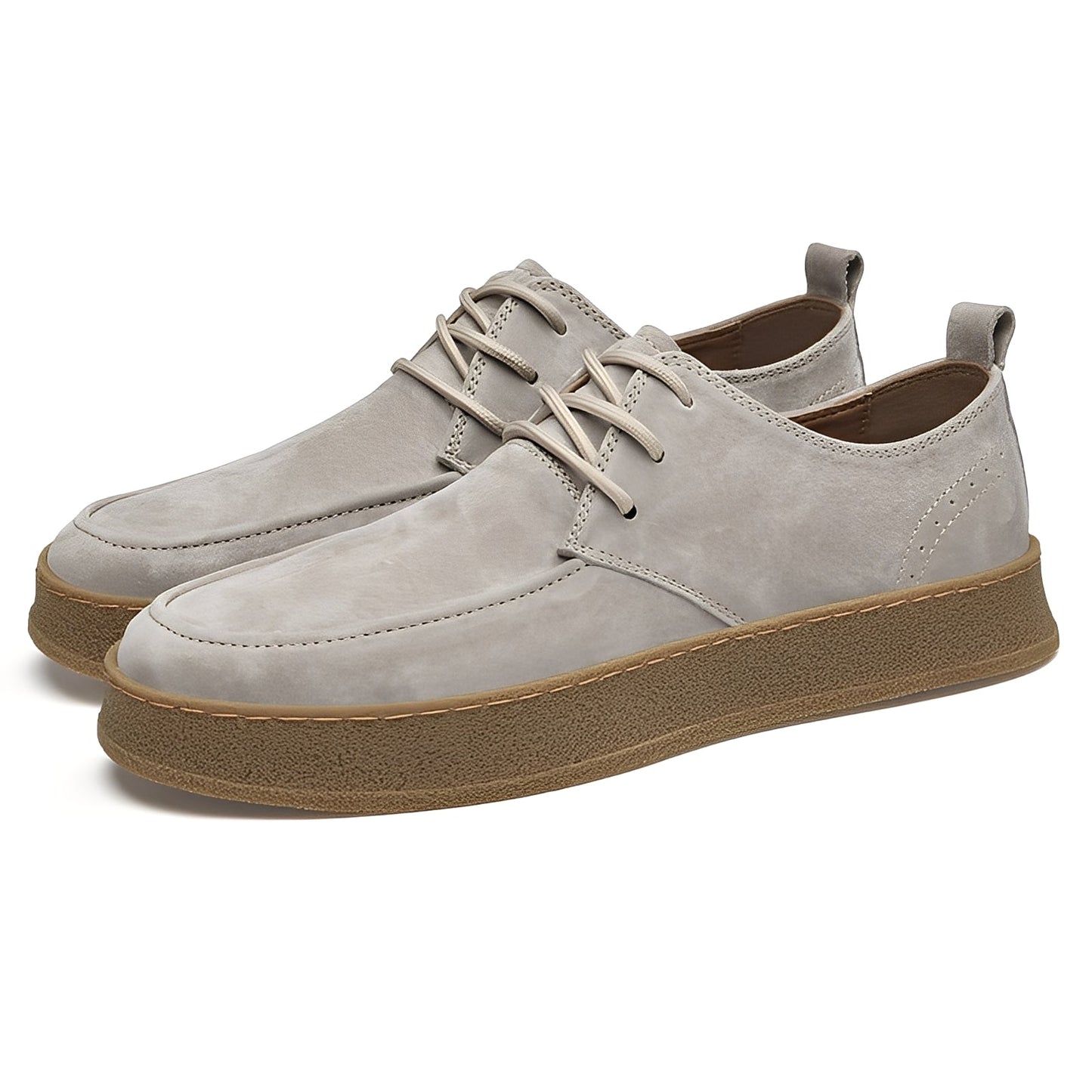 Riordan - Eleganti scarpe da ginnastica in pelle scamosciata per uomo
