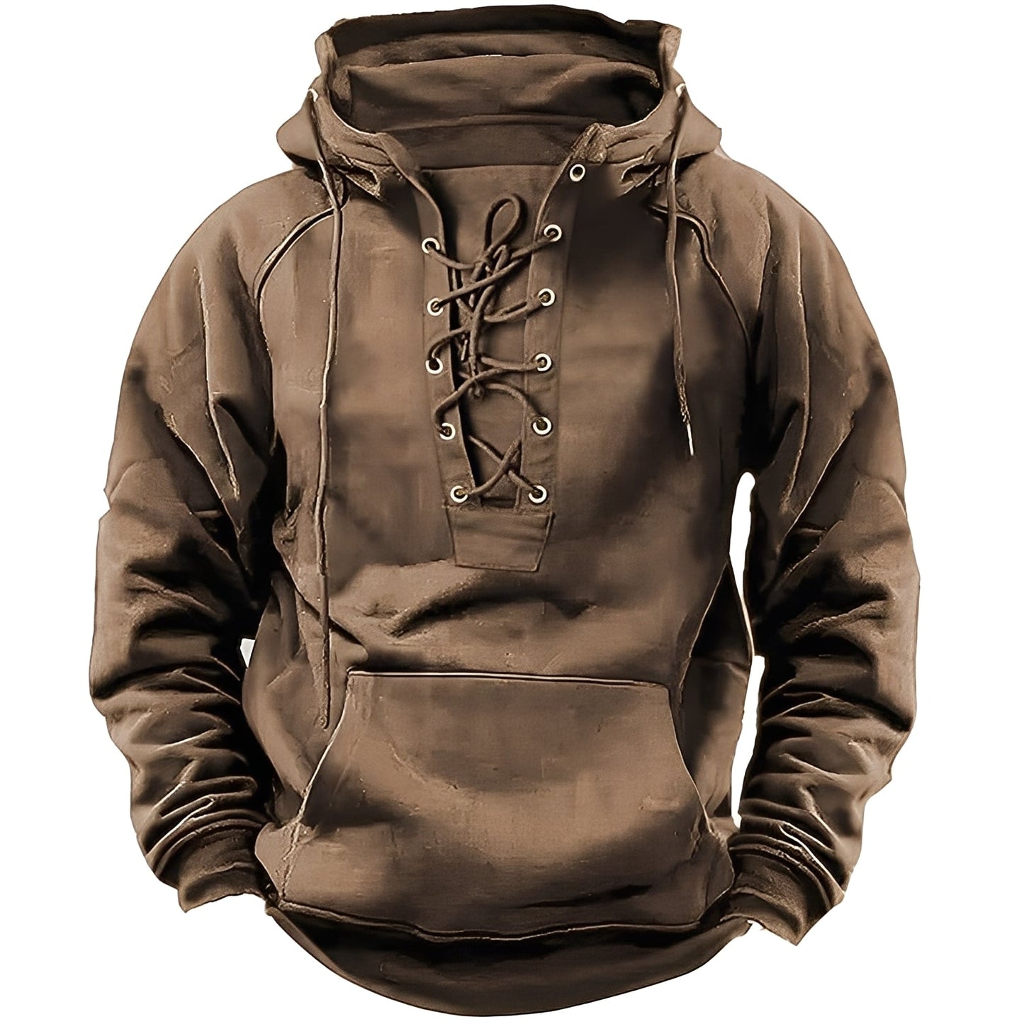 Rodney - Morbido hoodie con lacci per uomo
