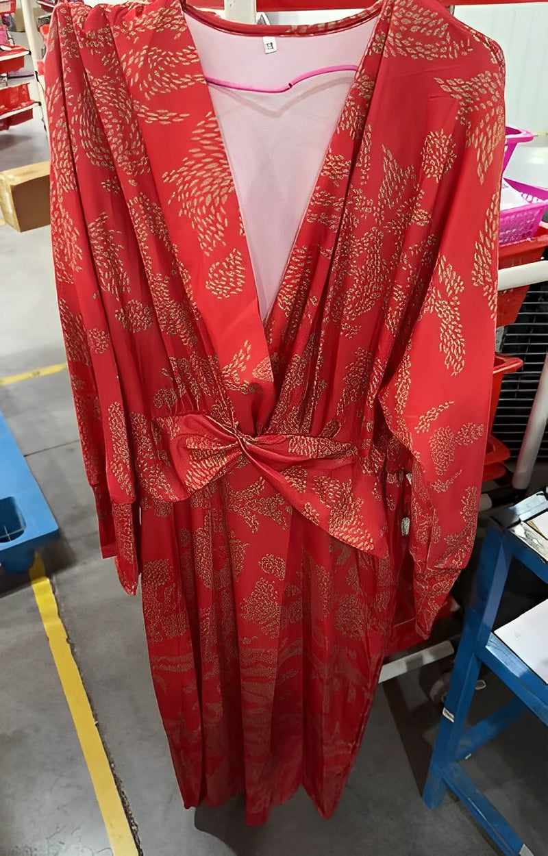 Thelma - Abito estivo elegante con scollo a V per donne