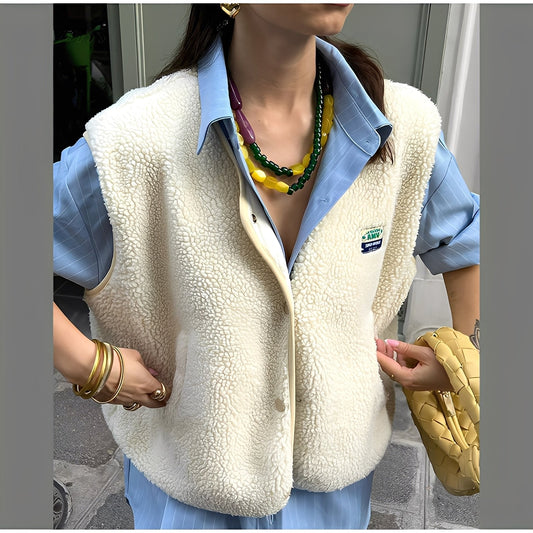 Bénédicte - Gilet in pile confortevole per donna