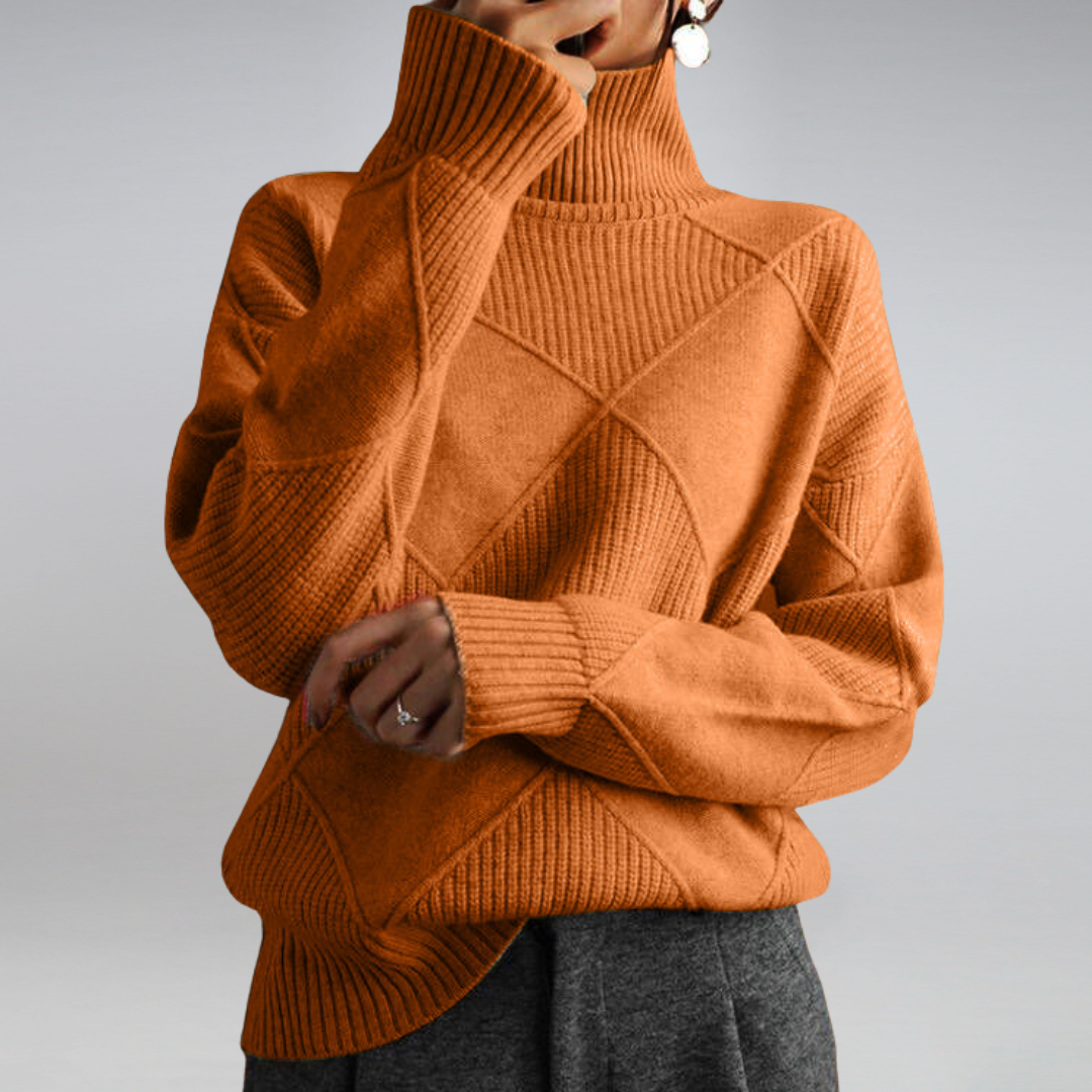 Camille – Maglione dolcevita in cashmere per donne