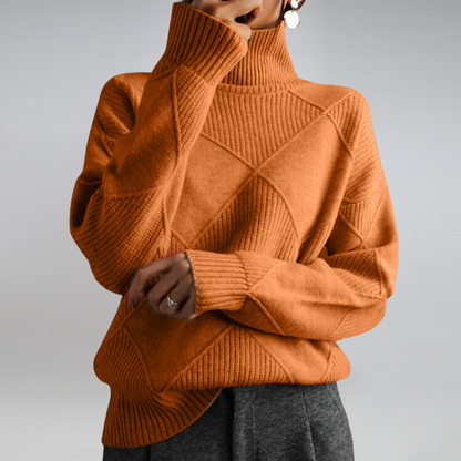 Camille – Maglione dolcevita in cashmere per donne