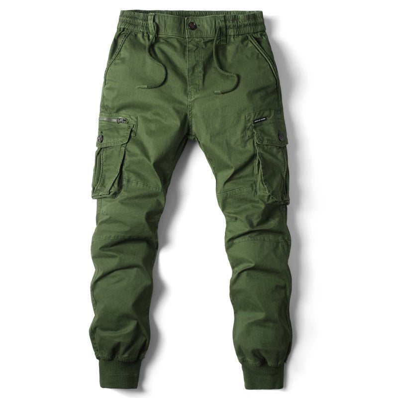 Trevor - Pantaloni cargo da uomo casual con molte tasche