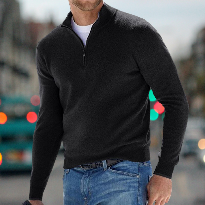 Carlo – Maglione con cerniera