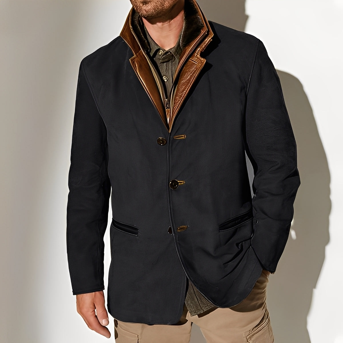 Durward - Giacca elegante con tasche per uomo